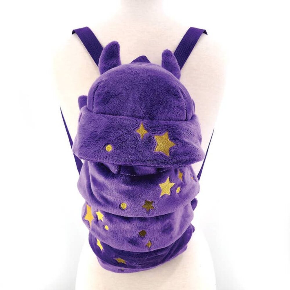 Purple Roly Poly Plush Backpack - Picture 3 of 6